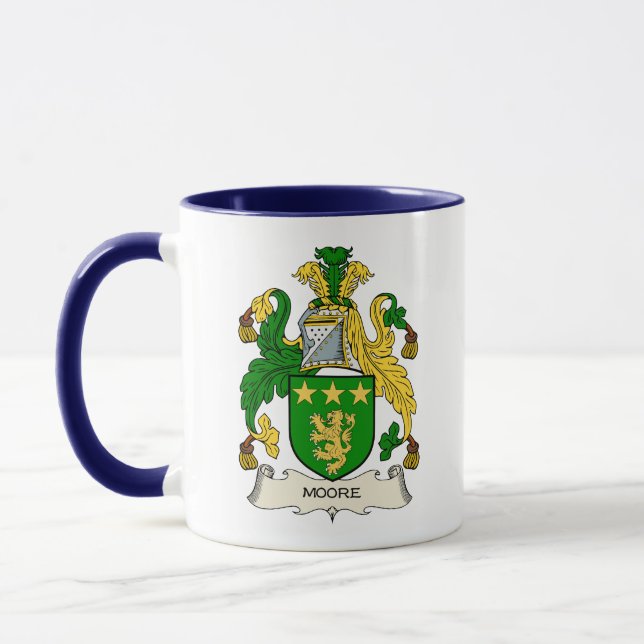 Mug Armoiries irlandaises - Moore (Gauche)