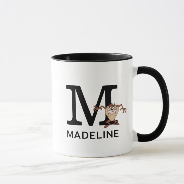 Mug Armoiries larges TAZ™ | Ajoutez votre nom (Droite)