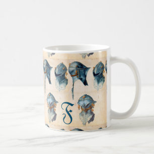 MUG ARMOURS ANCIENS /TROIS ÉTUDES D'UN MONOGRAMME DE C