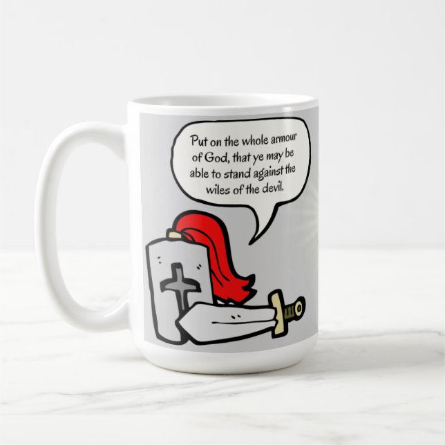 Mug Armure de Dieu Éphésiens 6:11 (Gauche)