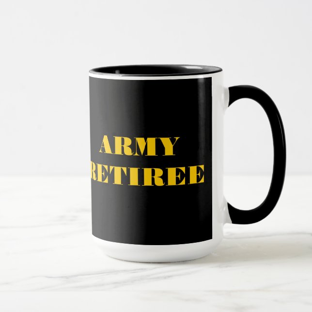 Mug Army Retiree (Right)