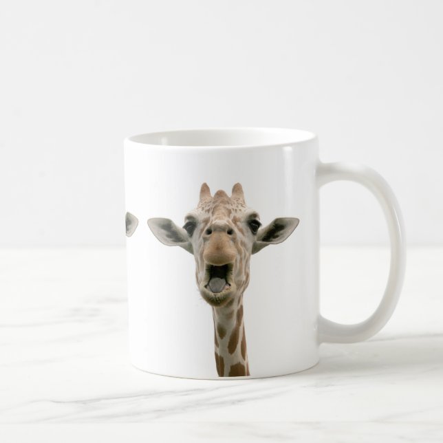 Mug Arouund d'anneau la girafe (Droite)