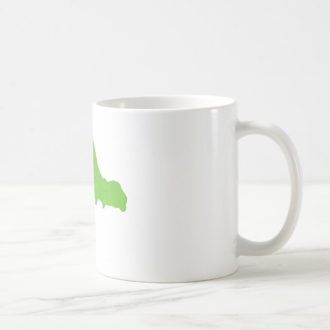 Mug Arpenteuse verte (Droite)