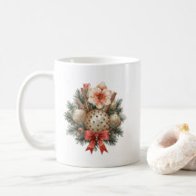 Arrangement de Noël au panettone