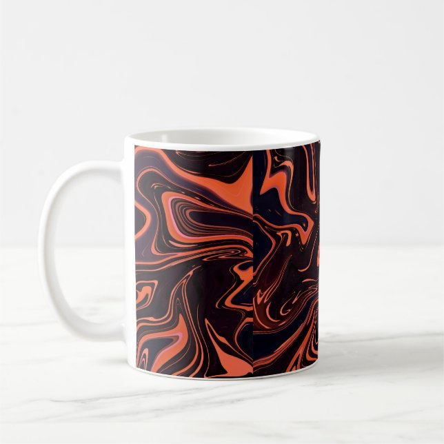 Mug Arrière - plan Abstrait de texture de marbre (Gauche)