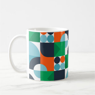 Mug Arrière - plan abstrait vintage