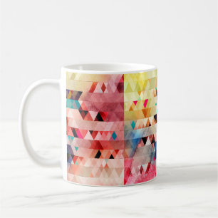 Mug Arrière - plan d'aquarelle Abstrait et coloré