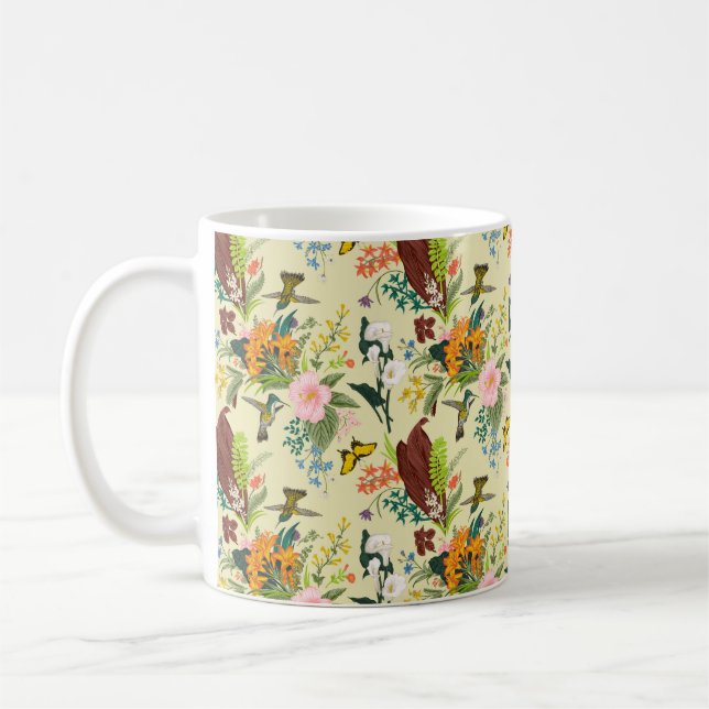 Mug Arrière-plan de conception de motif Abstrait (Gauche)