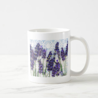 Mug arrière - plan de lavande