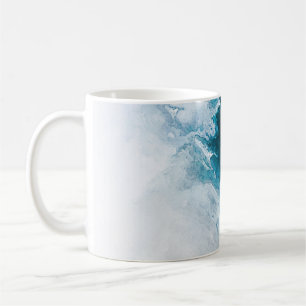 Mug Arrière - plan de papier aquarelle. Illu peint Abs
