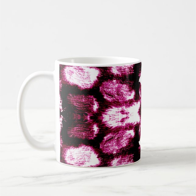 Mug Arrière - plan de peinture couleur. Aquarelle Art. (Gauche)