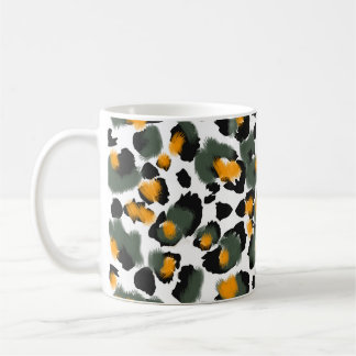 Mug Arrière - plan de texture Poster de animal Leopard