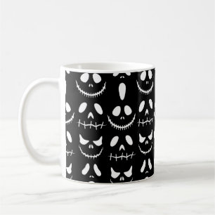 Mug Arrière - plan d'Halloween. Motif sans couture ave