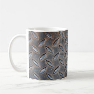 Mug arrière - plan diamant, surf en acier soudé