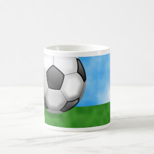Mug Arrière - plan du football