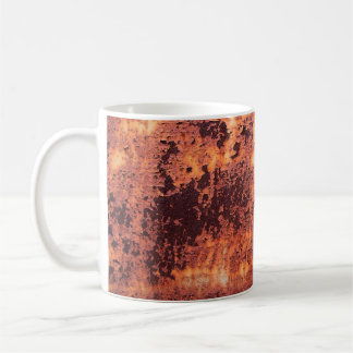 Mug Arrière-plan en métal rouillé grossier, vieilli, d