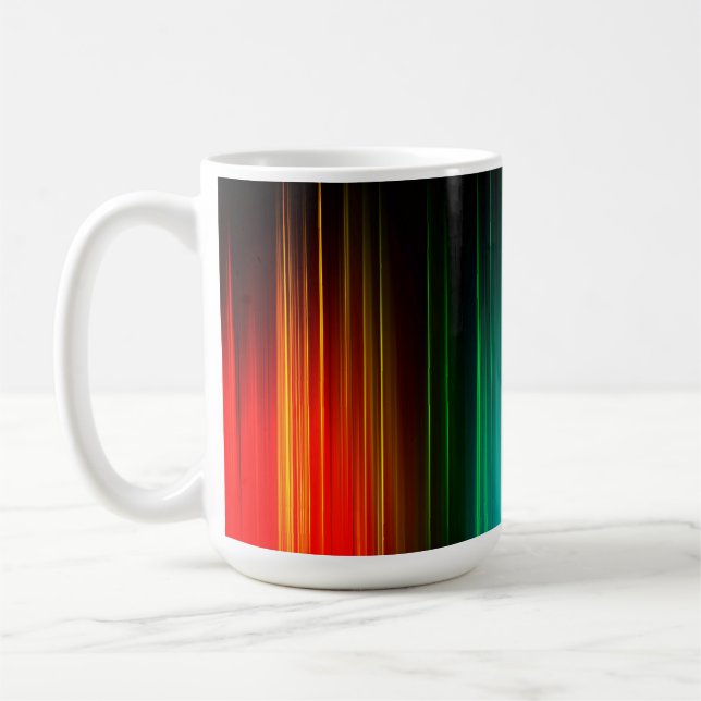 Mug Arrière - plan Spectrum Light Show (Gauche)