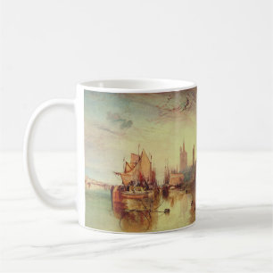 Mug Arrivée d'un bateau à vapeur par Joseph Turner
