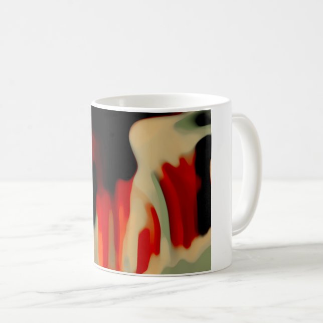 Mug Art Abstrait (Devant droit)