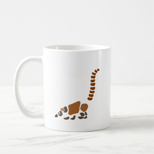 Mug Art abstrait de Mundi de Coati mignon (Gauche)