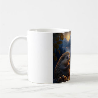 Mug art abstrait Hérison