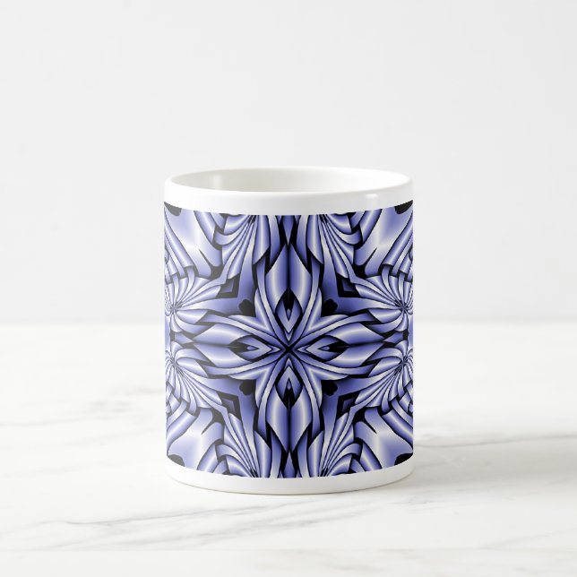 Mug ART Abstrait - mini kaléidoscope 1 (Centre)