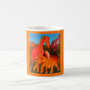 Mug Art animal africain