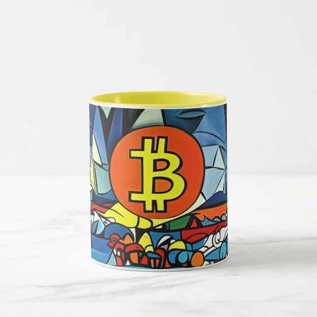 Mug Art Bitcoin (Centre)