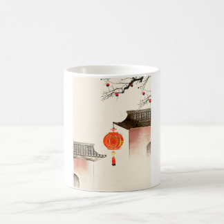 Mug Art chinois, art numérique chinois, vintage retr