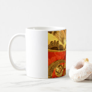 Mug Art Culturel Africain : Design Rouge Or Riche