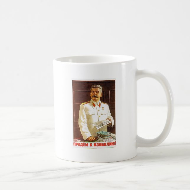 Mug art d'affiche de stalin (Droite)