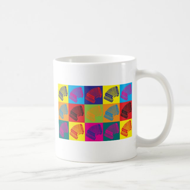 Mug Art de bruit d'accordéon (Droite)