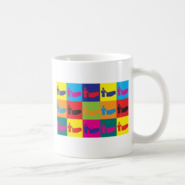 Mug Art de bruit d'enterrements (Droite)