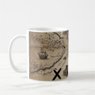 Mug Art de carte minimaliste moderne - Affiche vectori