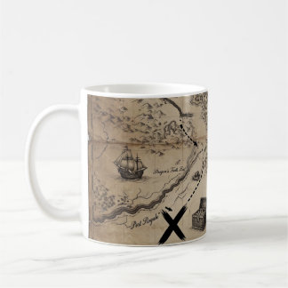 Mug Art de carte minimaliste moderne - Affiche vectori