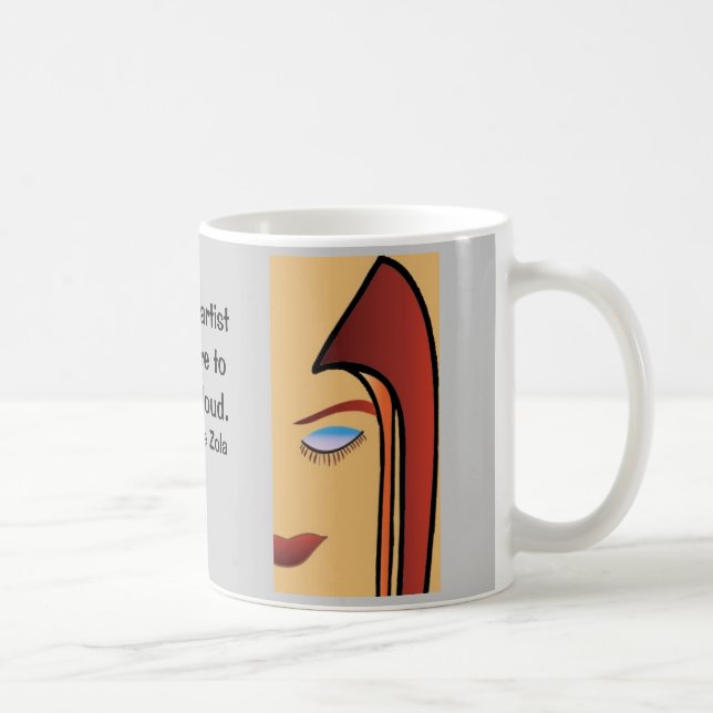 Mug Art de cheveux (Droite)