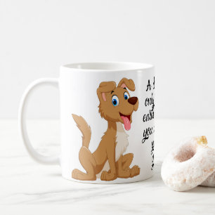 Mug Art de chien coloré vibrant, pour les amateurs de