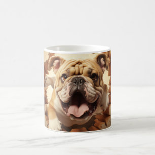 Mug Art de chien coloré vibrant • Style artistique pou