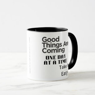 Mug art de citation positif