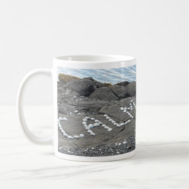 Mug Art de coquillage (Gauche)
