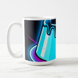 Mug Art de dessert en gelée néon