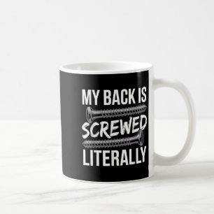 Mug Art de fusion vertébrale pour hommes femmes récupé