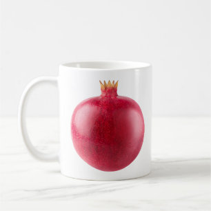 Mug Art de grenade rouge entière fraîche Nourriture sa
