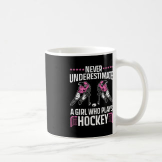 Mug Art De Hockey Amusant Pour Filles Femmes Joueuse D