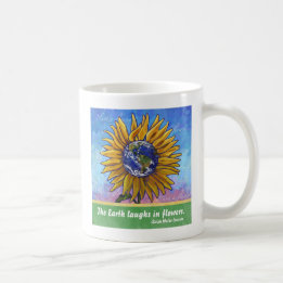 Mug Art de la Terre de tournesol
