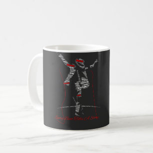 Mug Art de la typographie musicale Conception modern