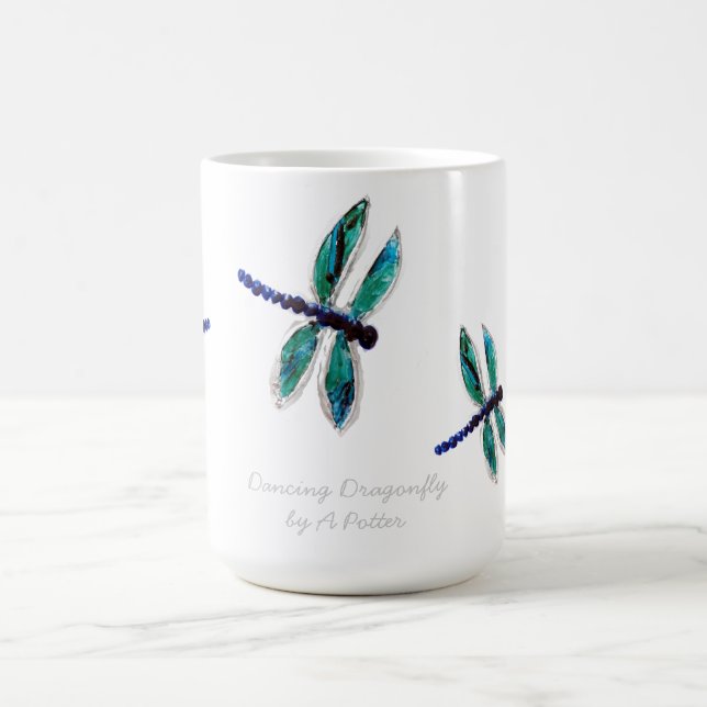 Mug Art de libellule (Centre)
