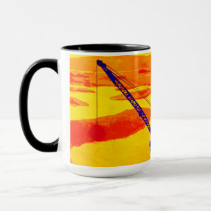 MUG ART DE L'IMAGINAIRE DE GOLF D'INGÉNIEUR D'EXPLOITA
