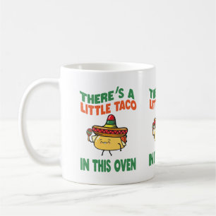 Mug Art de mot de taco de bébé drôle 