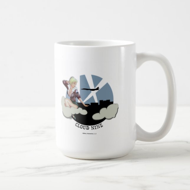Mug Art de mur d'escadron de bombe de B-1B 9ème (Droite)